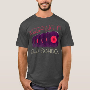 T-shirt Vinyl Record - Joueur de disques DJ Audio LP EP