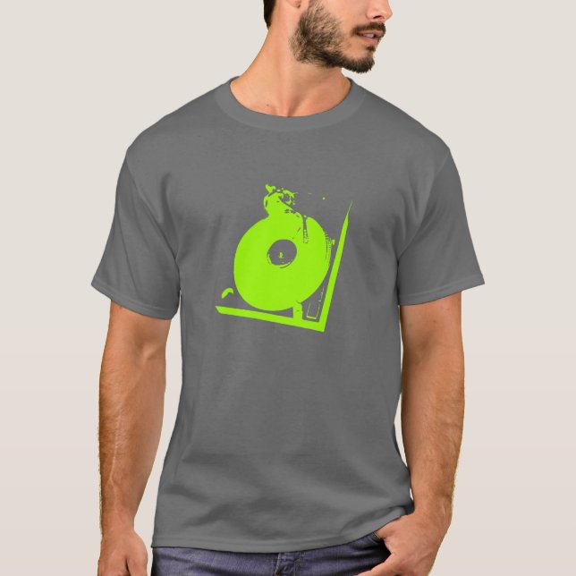 T-shirt Vinyle 2 d'Oldskool (Devant)