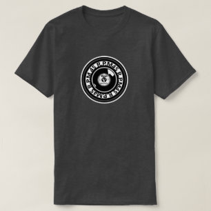 T-shirt Vinyle - disque de 45 t/mn - noir et blanc