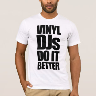T-shirt Vinyle Djs