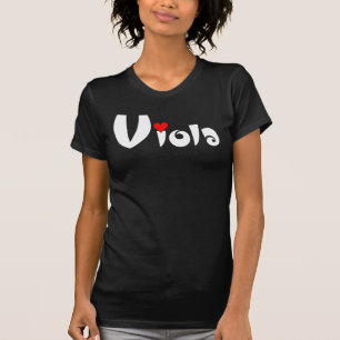 T-shirt Viola Petit Coeur