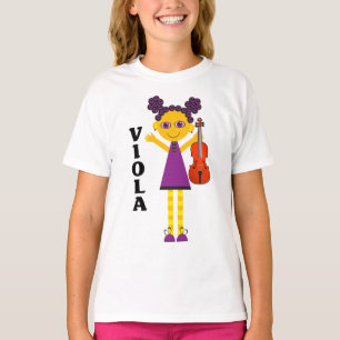 T-shirt Viola pour filles mignonnes
