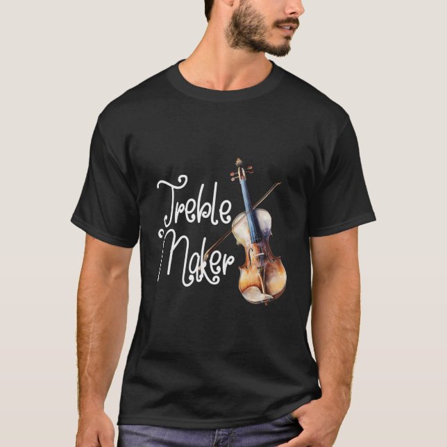 T-shirt Viola violeur Viola de créateur Arbre Viola Lover  (Devant)