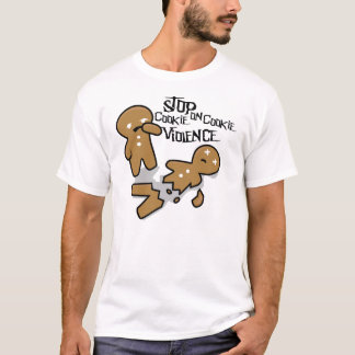 T-shirt Violence de biscuit