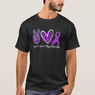 T-shirt Violence des aînés SensibilisationPaix Aimer St