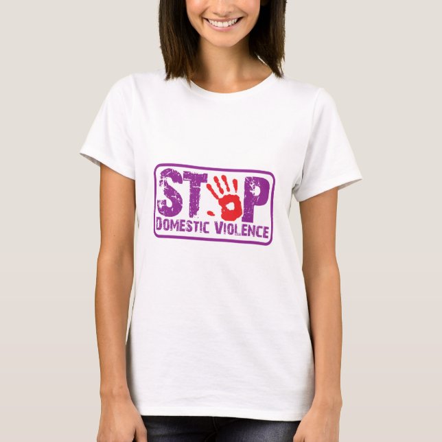 T-shirt Violence domestique (Devant)