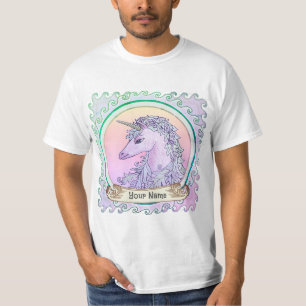 T-shirt Violet Unicorn