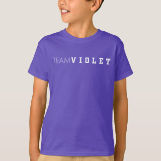 T-shirt Violette d'équipe