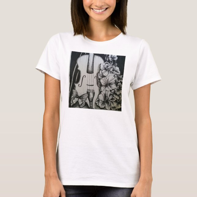 T-shirt Violon (Devant)