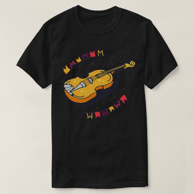 T-shirt violon 16 (Design devant)