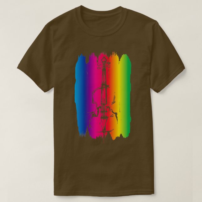 T-shirt Violon Art Violoniste Idée cadeau Fiddle Fiddler (Design devant)