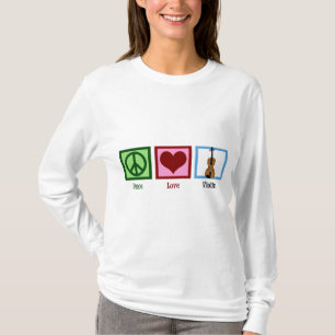 T-shirt Violon d'amour de paix