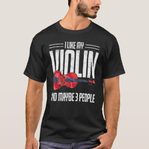 T-shirt Violon Joueur violoniste instrument de musique vio