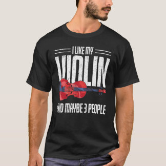 T-shirt Violon Joueur violoniste instrument de musique vio