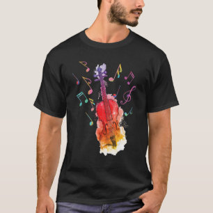 T-shirt Violon pour hommes femmes violoniste joueur de vio