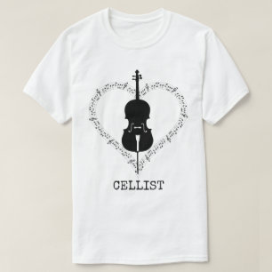 T-shirt Violoncelliste