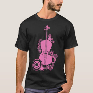 T-shirt Violoncello Violoncelle basse Violon instrument à