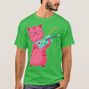 T-shirt Violoniste des chats