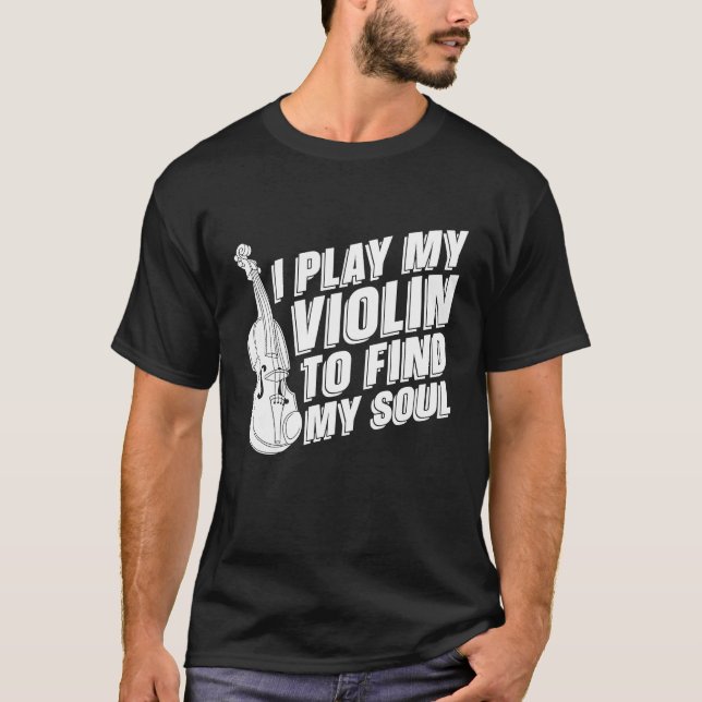 T-shirt Violoniste Fiddle Fiddler Violon (Devant)
