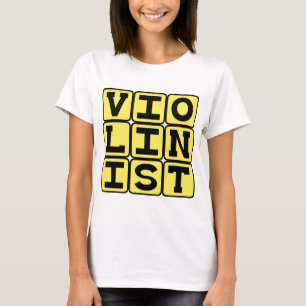 T-shirt Violoniste, musicien d'instrument à cordes