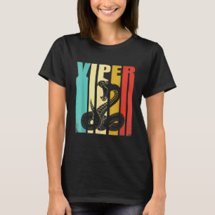 T-shirt Viper Tee Snake Retro vintage Pour Hommes Femmes