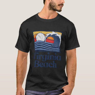 T-shirt Virginia Beach Surfer Beach Wave