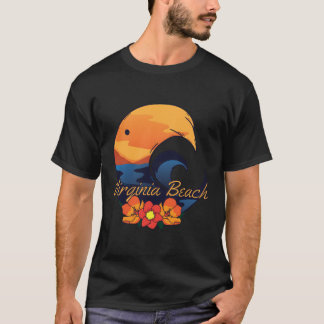T-shirt Virginia Beach Travel Souvenir Vêtements Cadeaux P