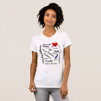 T-shirt Virginia Wright Auteur-Auteur-romancière