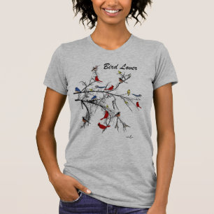 T-shirt Virginia Wright Bird Lover Birdwatcher