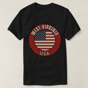 T-shirt Virginie-Occidentale  États-Unis d'Amérique 