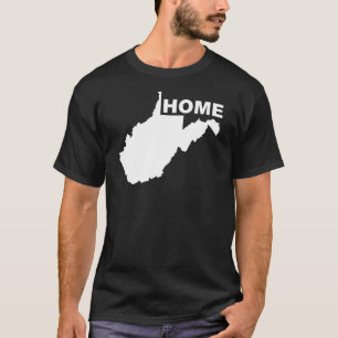 T-shirt Virginie-Occidentale Maison loin des Tee - shirts 