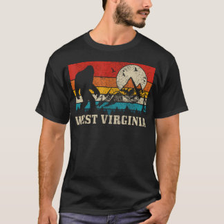 T-shirt Virginie-Occidentale Washington Bigfoot Montagne V