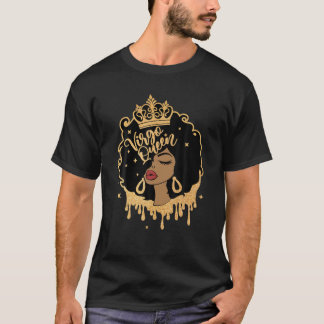 T-shirt Virgo Queen | Afro Queen | Afro-Américains