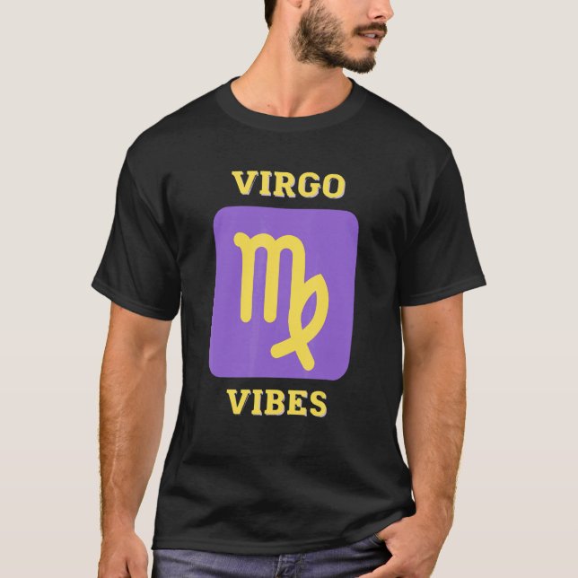 T-shirt Virgo Vibes (Devant)