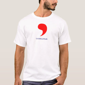 T-shirt virgule