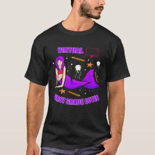 T-shirt Virtual School First Grade Girls First Grader Mer