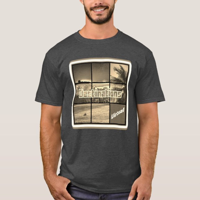 T-shirt virtuel de conception de | (Devant)