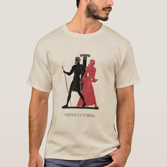 T-shirt Virtus et Forma (Devant)