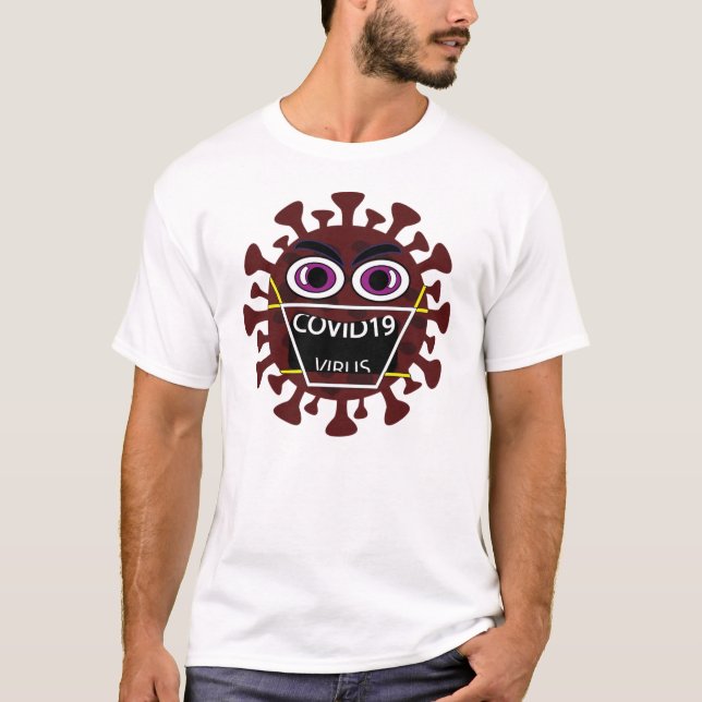 T-shirt virus covid19 (Devant)