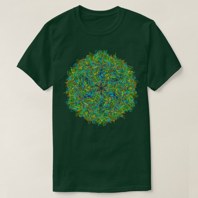 T-shirt Virus de la poliomyélite (Design devant)