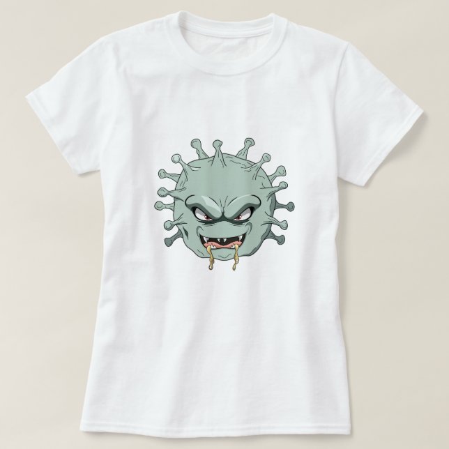 T-shirt Virus du mal (Design devant)