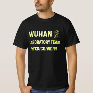 T-shirt Virus du virus du virus du laboratoire de Wuhan ch