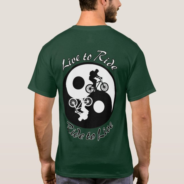 T-shirt Vis À Ride VTT (Dos)