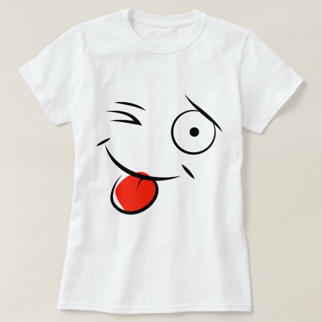T-shirt visage (Design devant)