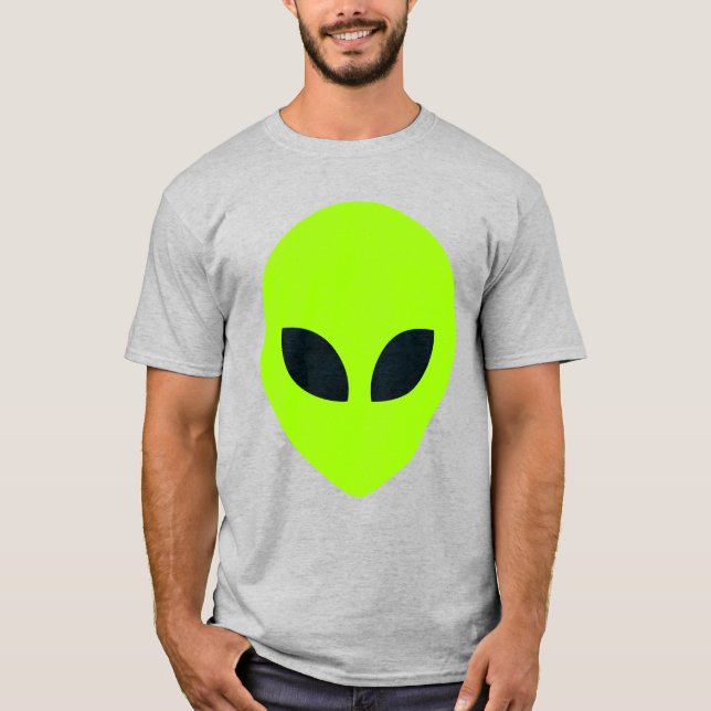 T-SHIRT VISAGE ALIEN (Devant)