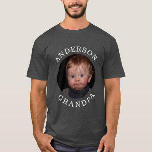 T-shirt Visage bébé moderne visage personnalisé enfant pho