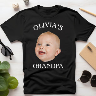 T-shirt Visage bébé moderne visage personnalisé enfant pho