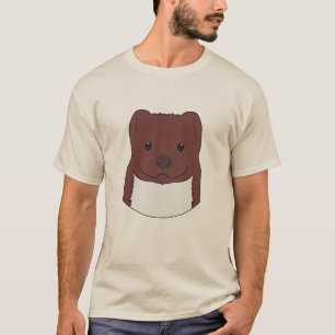 T-shirt Visage de belette