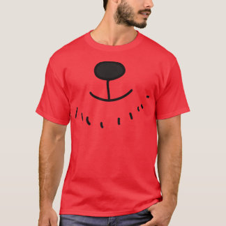 T-shirt Visage de chien