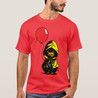 T-shirt VISAGE DE CITROUILLE Impair ici